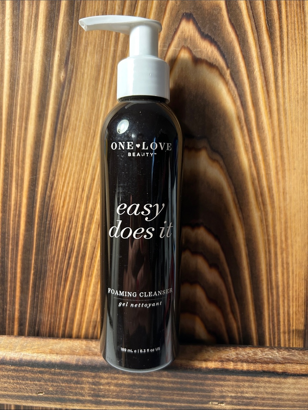 Easy Does It Foaming Cleanser — Black